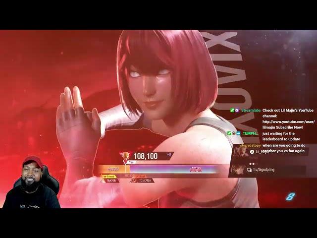 This was BAD! Lil Majin STRUGGLES with Tekken 8 KING in Ranked!