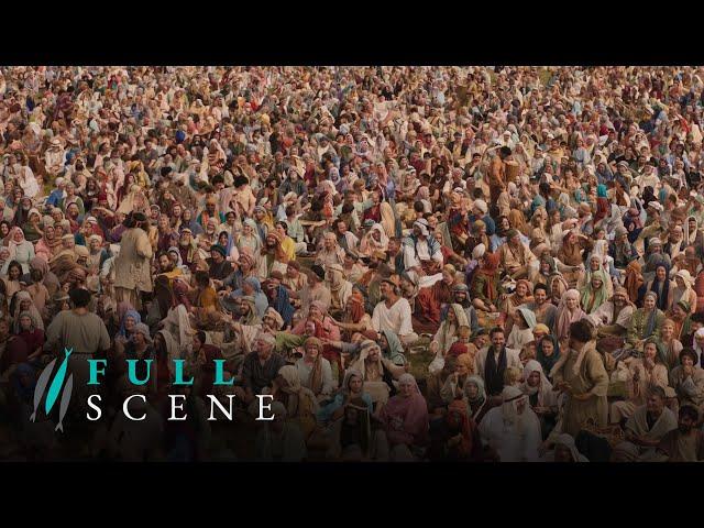 Jesus feeds 5,000—no CGI or AI (Full Scene)