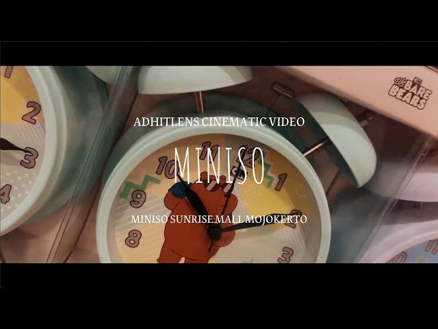 Cinematic Video Miniso in Sunrise Mall Mojokerto out of Cinematic by Sony A6000 Indonesia 2022