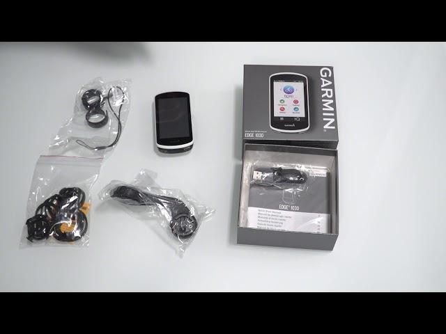 Unboxing the Garmin Edge 1030