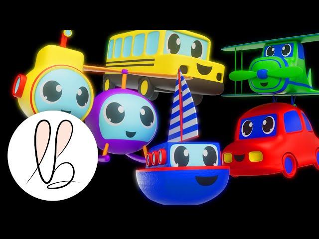 Boats, Planes, Cars and More! Fun Music and Animation ! Lottie Bunny Sensory