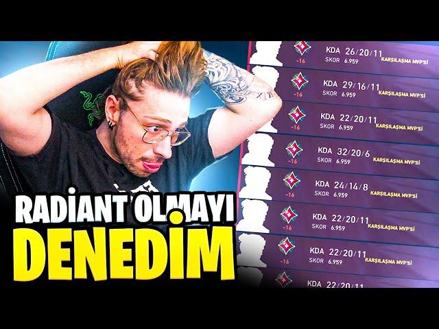 Valorant'ın en az oynanan ajanıyla RADİANT olmayı denedim...