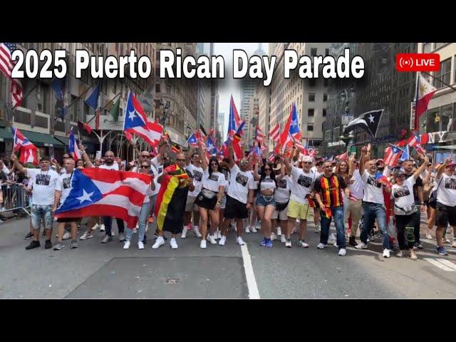 NYC LIVE - 68th Annual Puerto Rican Day Parade 2025 Desfile del Día de Puerto Rico