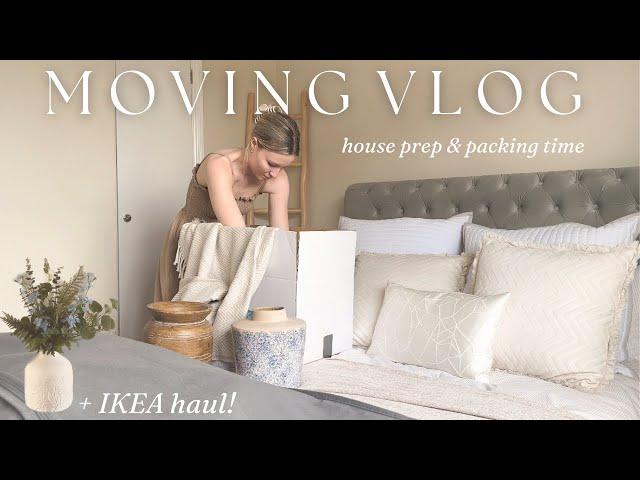 WE’RE MOVING! VLOG #1 | ikea haul & packing the house