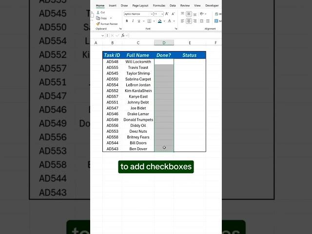 Track Progress In Excel ️