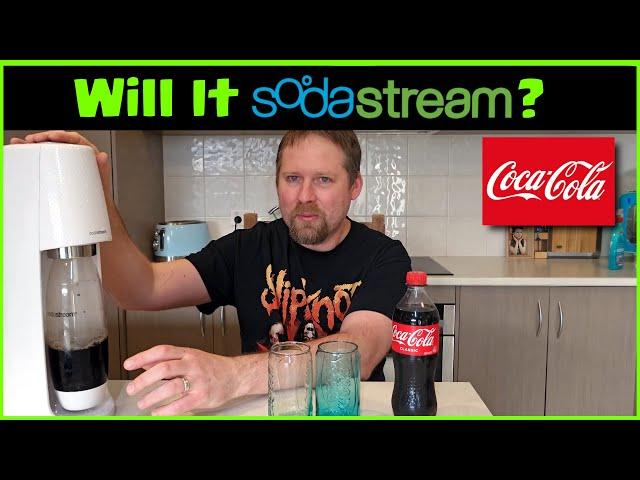 Will It SodaStream? Ep 3 - Sodastreaming Flat Coke Vs Coke