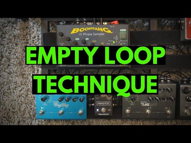 The Empty Loop Technique (how to make seamless soundscapes loops)