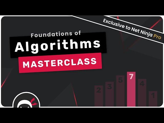 New Masterclass - Foundations of Algorithms