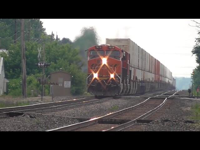 K5HA Thing on BNSF 7879 East Mazon, IL 6/20/19