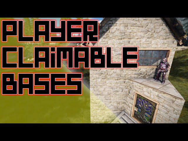 PLAYER CLAIMABLE RUST BASES | Rust Admin Academy | Rust Tutorial 2020