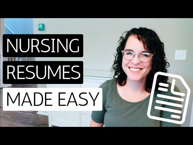 HOW TO WRITE A NURSING RESUME