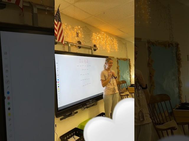 one favorite activity to do with students! #chainreaction #elementaryteacher #teacher #students