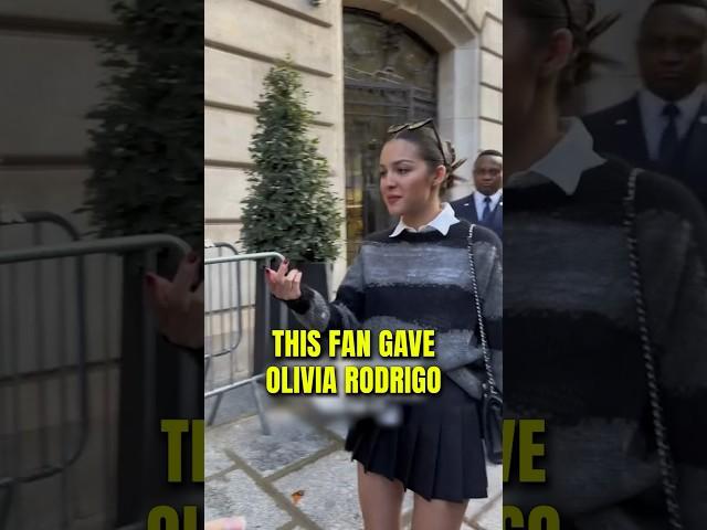 Olivia Rodrigo Surprised Her Fan