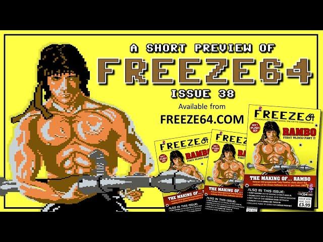 FREEZE64 fanzine issue 38 for the Commodore 64