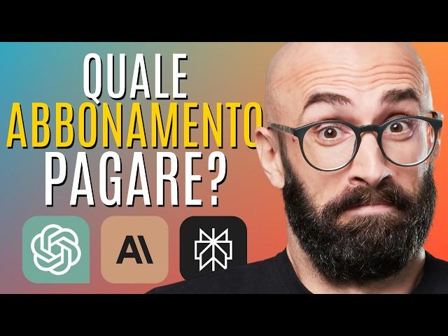 Quale AI scegliere di pagare tra ChatGPT, Claude e Perplexity?