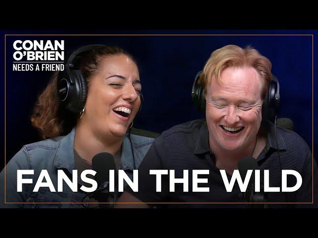 Sona Got Stopped By Fans At The Library | Conan O'Brien Needs A Friend