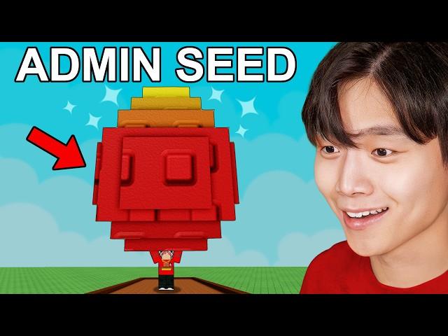Using ADMIN Seeds to Grow the Biggest Garden on Roblox