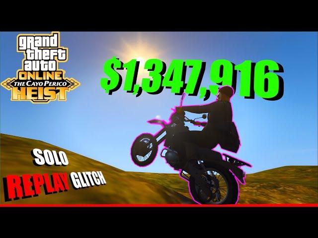 Cayo perico - $1,347,916 take | Replay Glitch, Solo gold Elite Challenge *PATCHED*