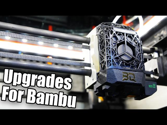 9 New Upgrades For Bambu Lab X1C & P1S Printers!