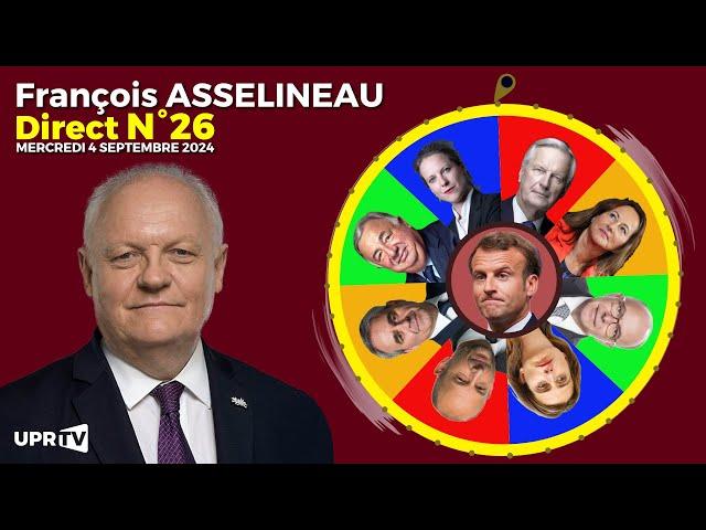 François Asselineau répond à vos questions en direct n°26