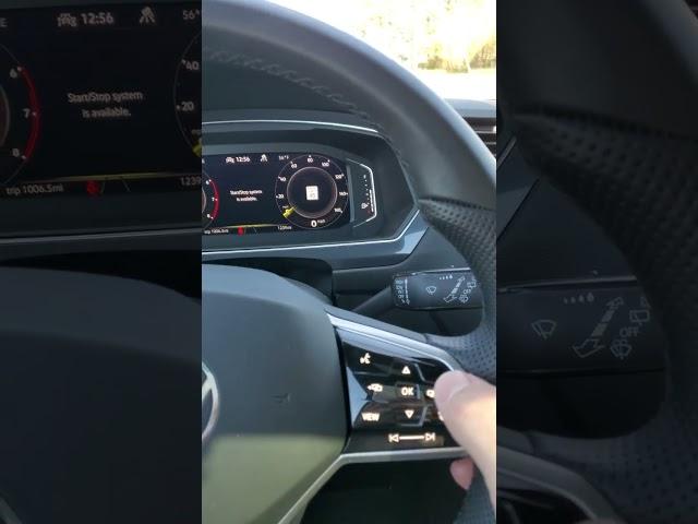 How to Show Odometer & Reset Trip on a New VW