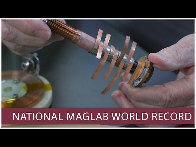 National MagLab creates world-record magnetic field with small, compact coil