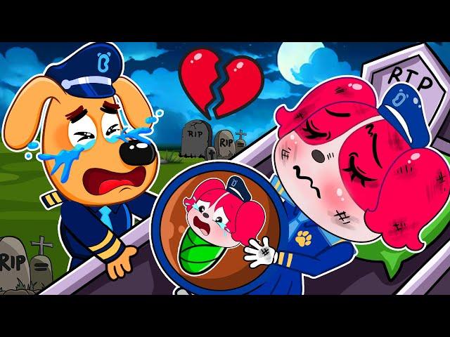 R.I.P Sheriff Baby. Please Wake Up, Sheriff Papillon ???| Sad Story | Sheriff Labrador Animation