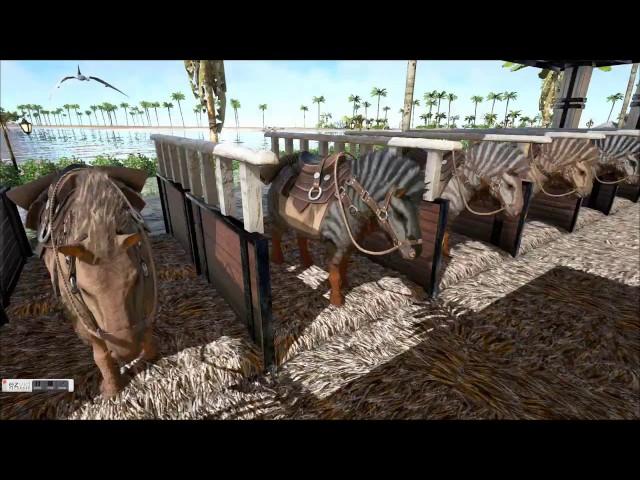 ARK Survival: ARK Horse/Dino Derby Racetrack (ARKitect)