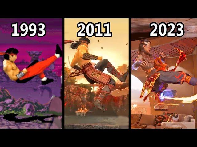 Evolution of Liu Kang's Bicycle Kick (1993-2023)