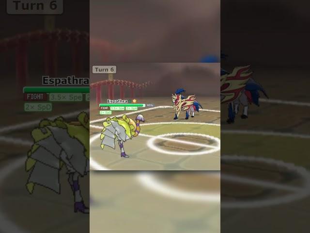 Espathra SWEEPS Pokemon Showdown