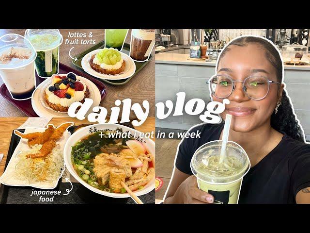 what i eat in a week (vlog): adulting, home upgrades, unboxings, hanging with friends, etc.