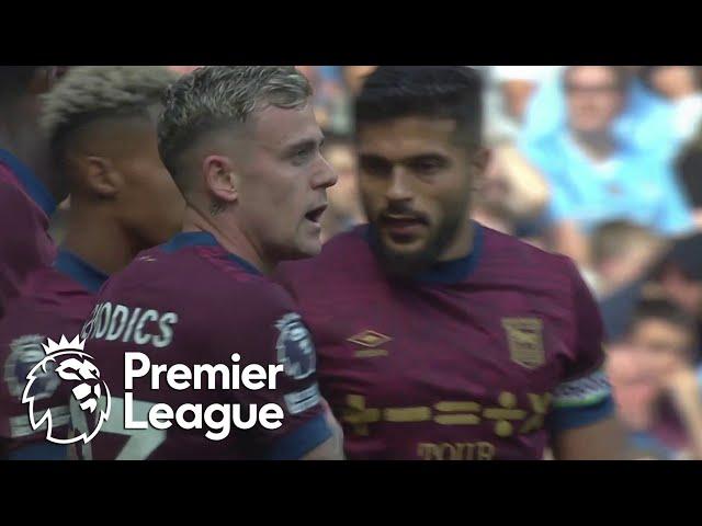 Sammie Szmodics gives Ipswich Town dream start against Manchester City | Premier League | NBC Sports