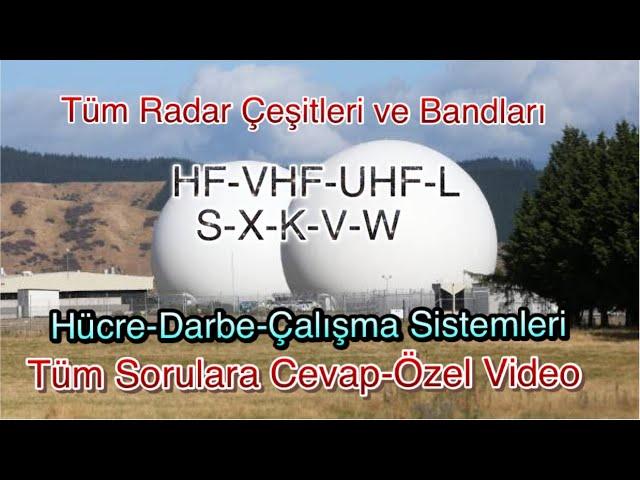 Radar Türleri, Çalışma Prensipleri, Frekans ve Hücre Yapıları, Kullanım Alanları-Kanalımıza Özgü