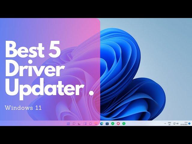 Free Top 5 Driver Software to Optimize Your Windows PC