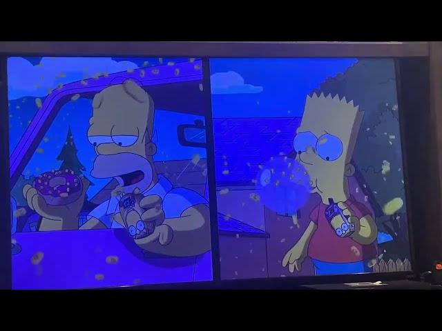 The Simpsons Tic Tac Commercial On TV