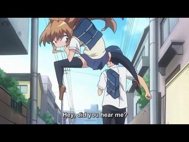 Toradora! - but it's all Taiga attacking Ryuji in different ways.