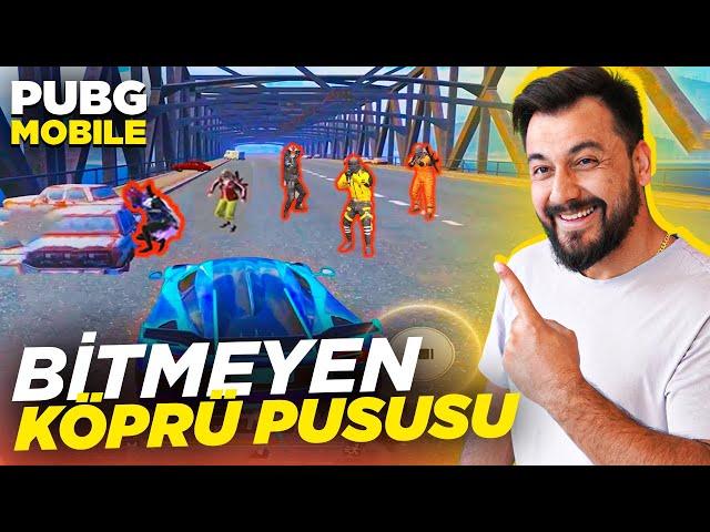 BİTMEYEN KÖPRÜ PUSUSU YAPMIŞLAR  / Pubg Mobile