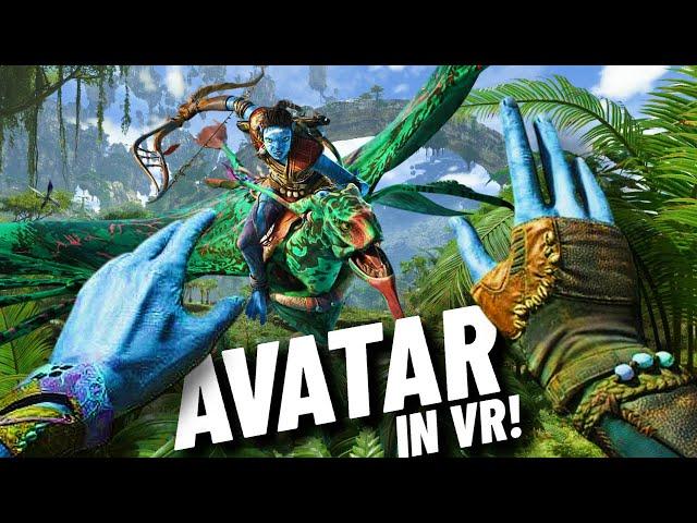 This NEW AVATAR VR Mod is GORGEOUS! // Avatar Frontiers of Pandora VR Gameplay