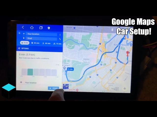 How To - Google Maps Car Set-up for Android Stereo