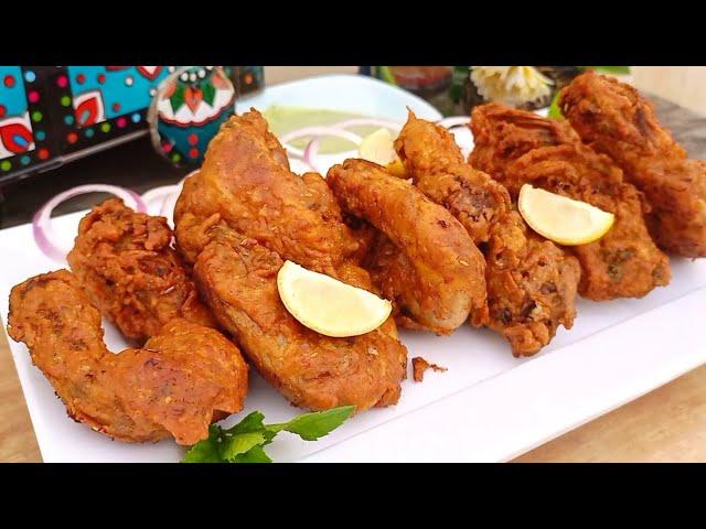 Chicken Neck Fry Recipes| Dhaba Style Neck Fry | Masala Fried Neck | Lahori Fried Neck | ASMR