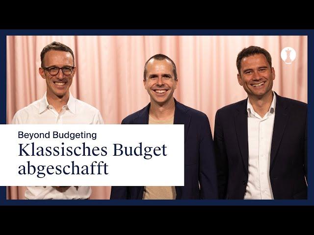 Klassisches Budget abgeschafft - Beyond budgeting