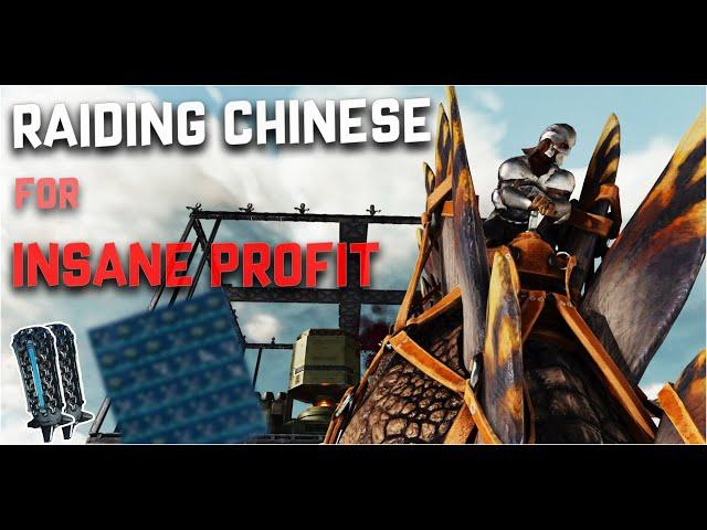 CONQUEST EP4 : FORTNITING CHINESE BASE FOR INSANE LOOT | ARK ASCENDED OFFICIAL PVP |