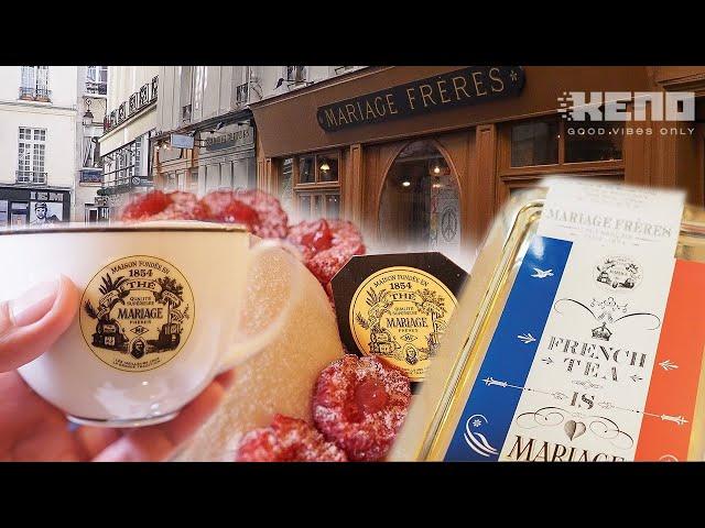 Lunch in Mariage Frères, Le Marais