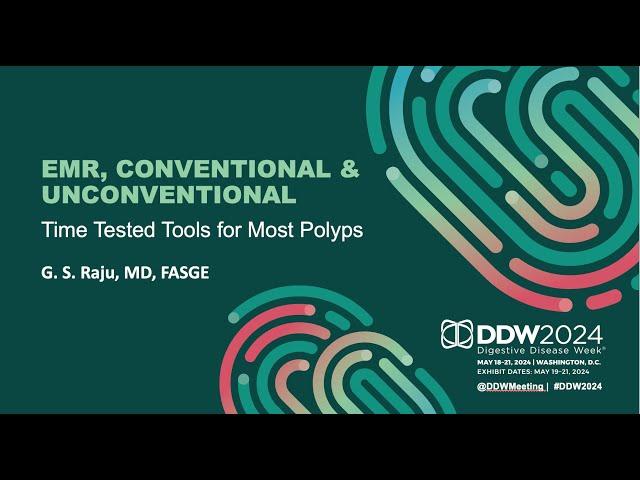 DDW 2024 Talk -Tips and Tricks of Colon EMR - injection and snare resection