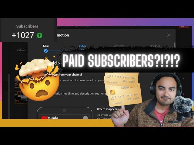 Paying for Youtube Subs - Youtube Promotions Tips for growing Youtube Channel Fast