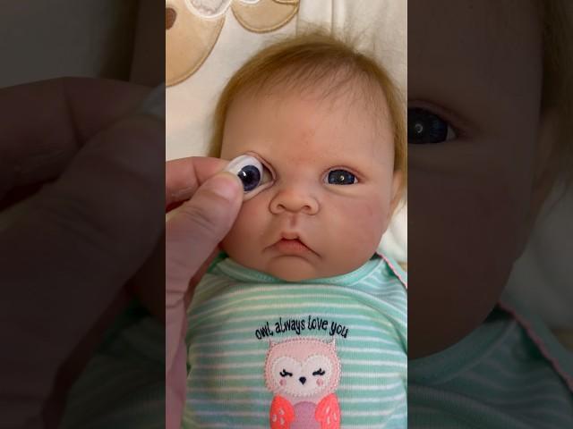 Removal of Silicone Baby Doll's Eyes