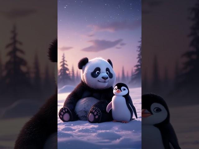 Friendship and Adventure with panda