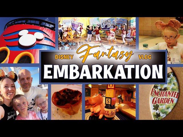 DISNEY FANTASY CRUISE VLOG | EMBARKATION DAY 1