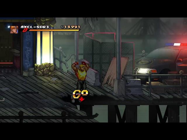 Let's play streets of rage 4 Mania+ mode