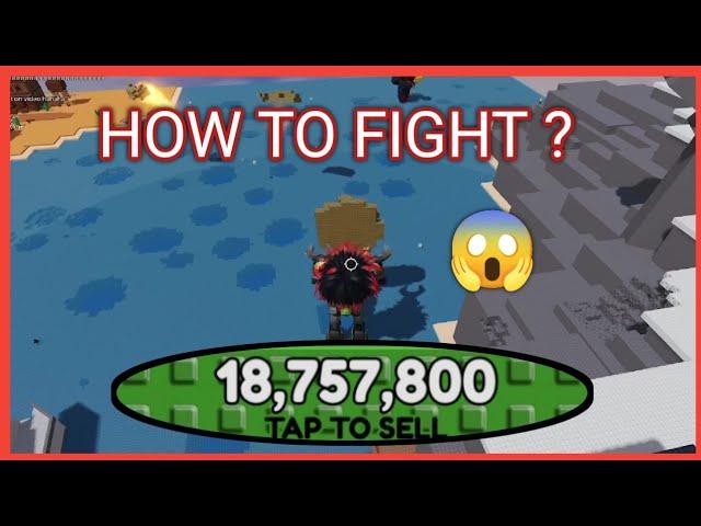 LEARNING HOW TO FIGHT WITH PROLAYER ROAD TO 20 MILLIONS SIZE ON EAT THE WORLD ROBLOX